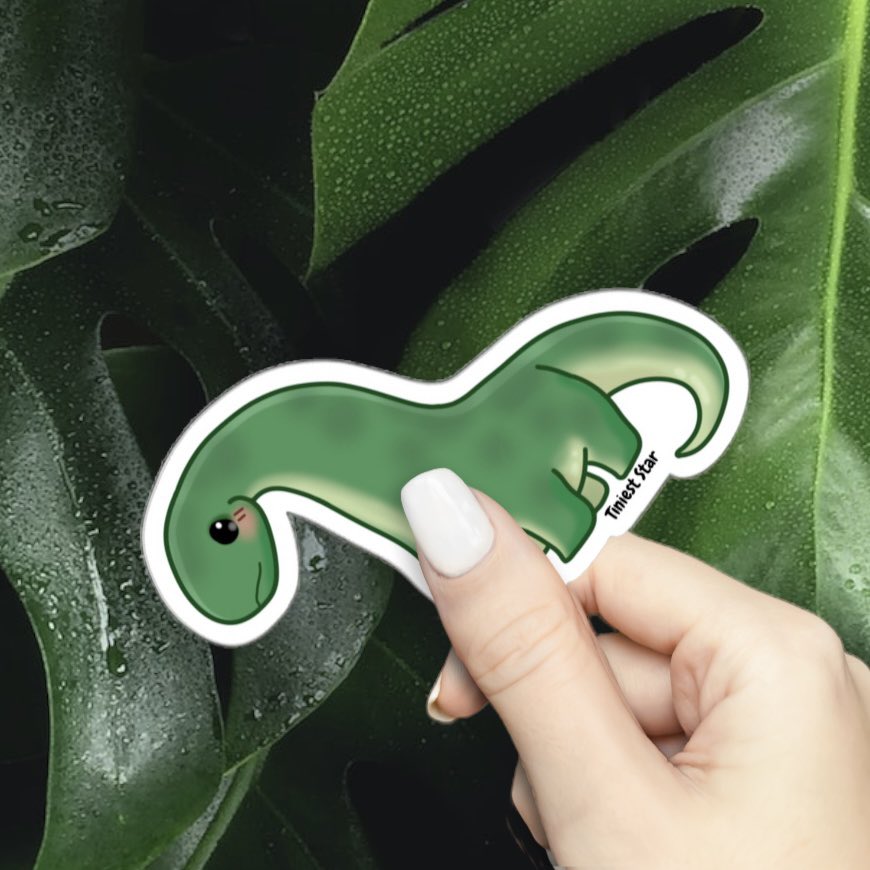 Vinyl Sticker - Brontosaurus