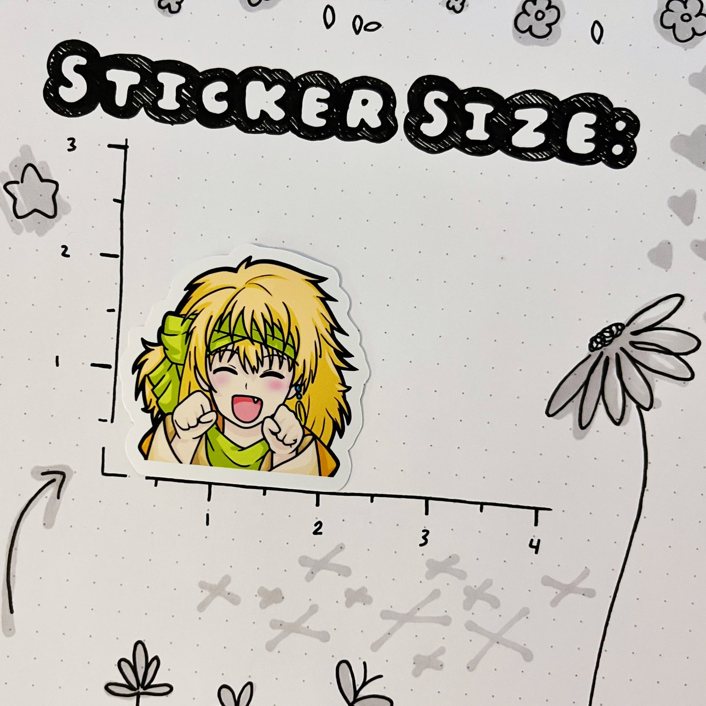 Vinyl Sticker - Zeno :3