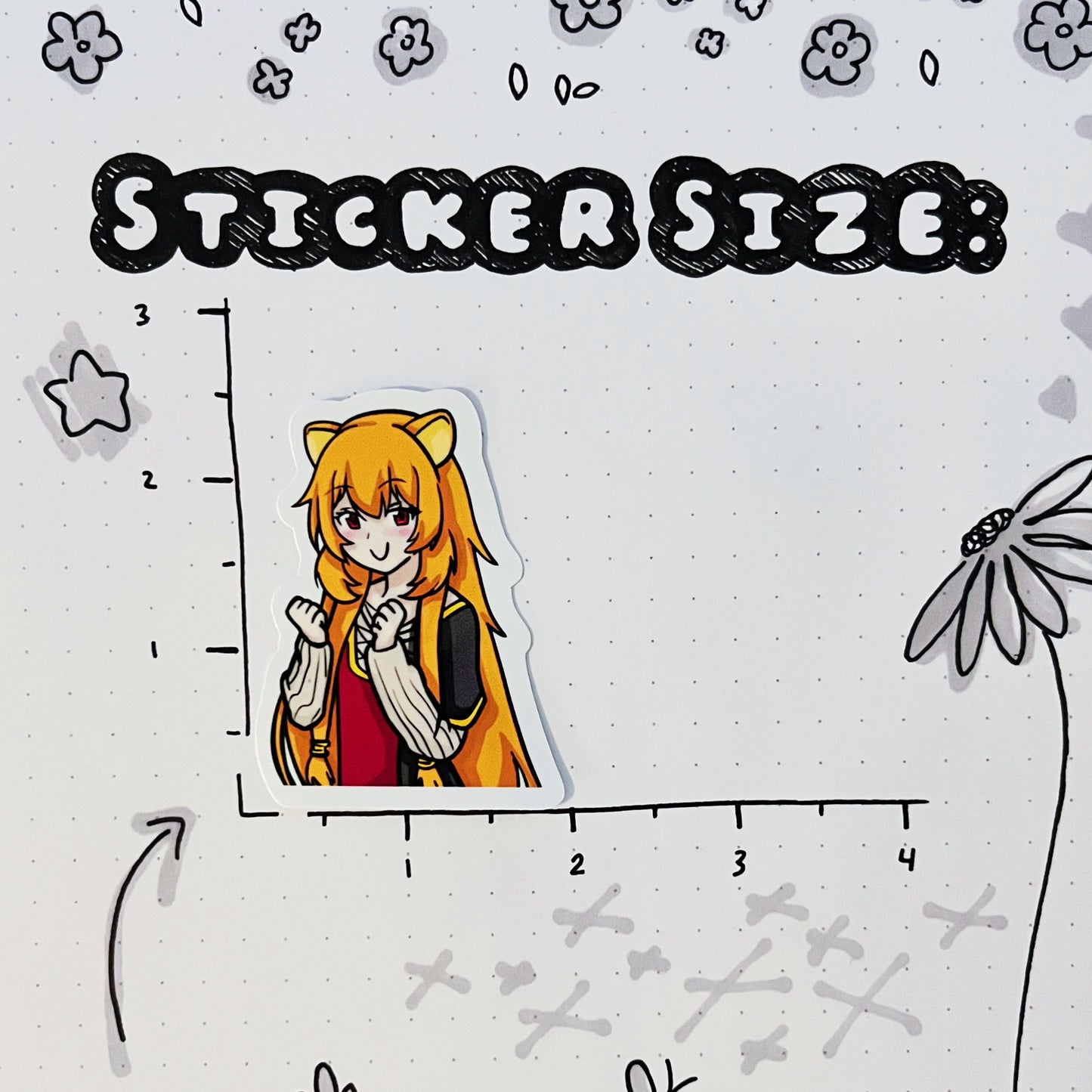 Vinyl Sticker - Cheery Raphtalia