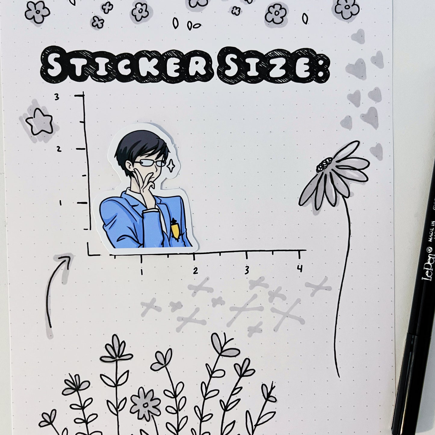 Vinyl Sticker - Kyoya