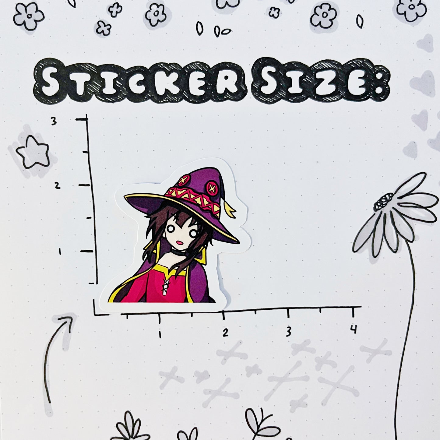 Vinyl Sticker - Megumin