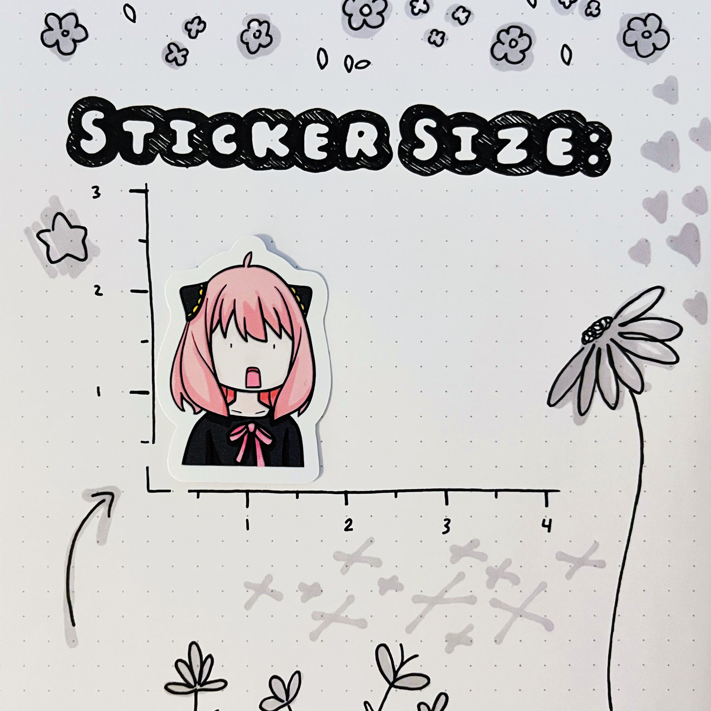 Vinyl Sticker - Shook Anya