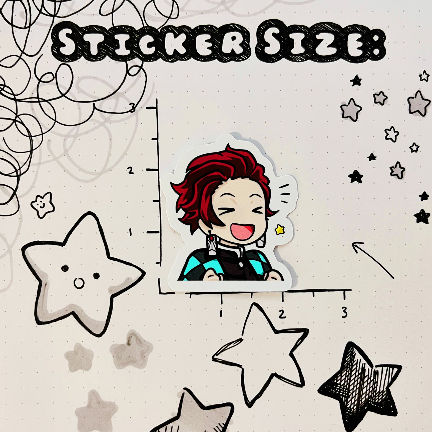 Vinyl Sticker - Tanjiro