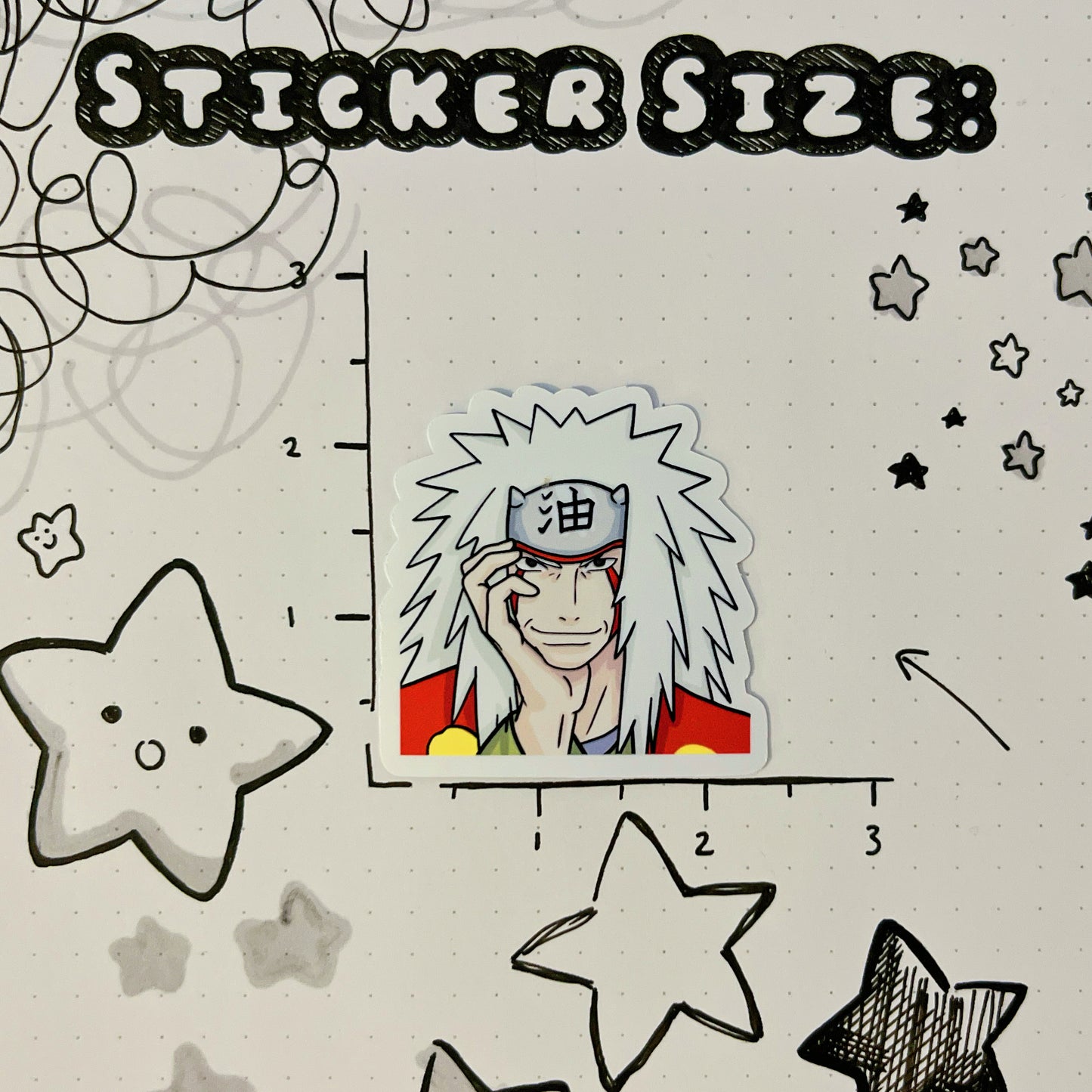 Vinyl Sticker - Jiraiya