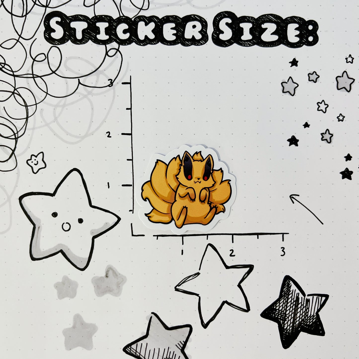 Vinyl Sticker - Kurama