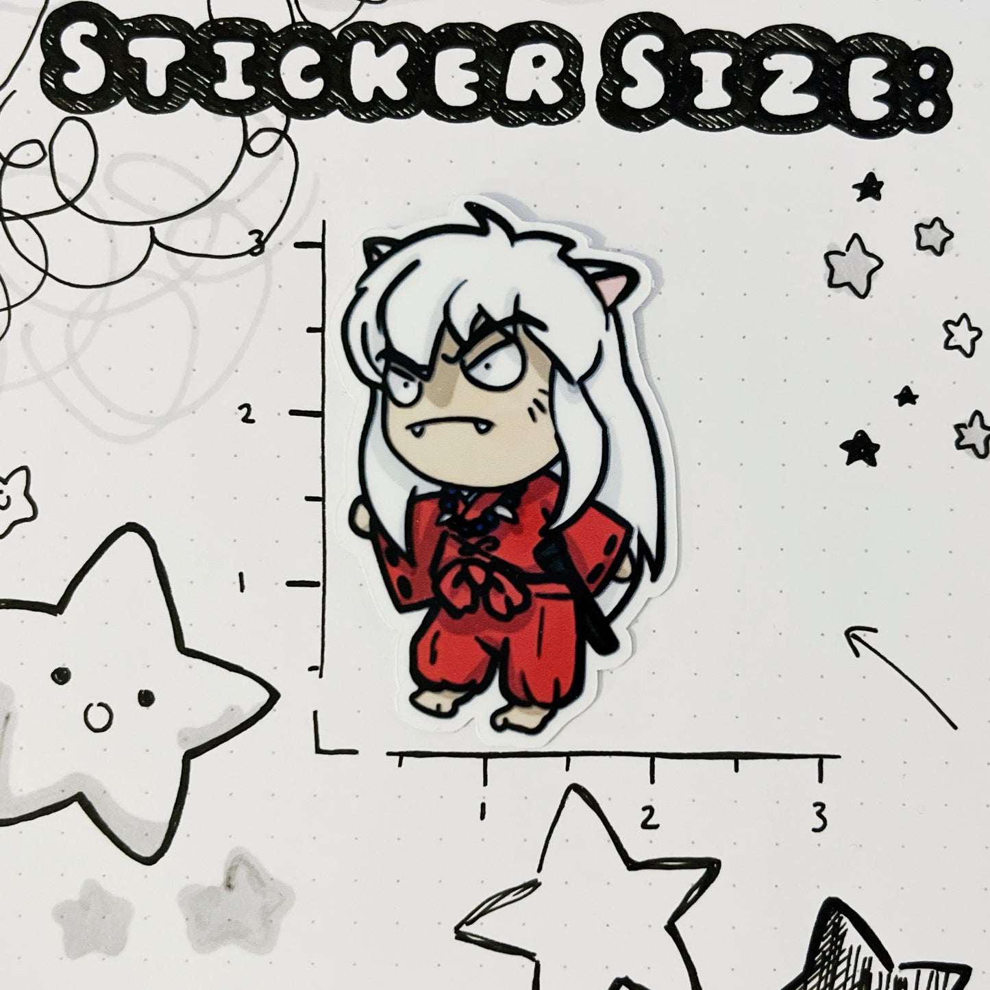 Vinyl Sticker - Inuyasha Shikigami