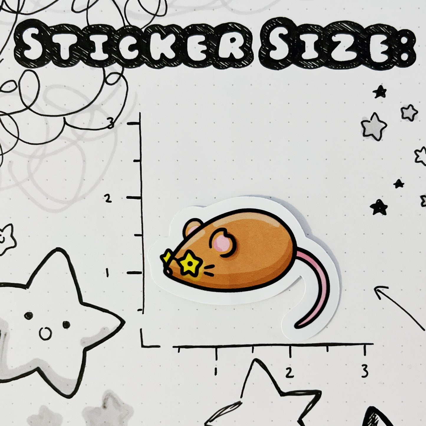 Vinyl Sticker - Party Mouse