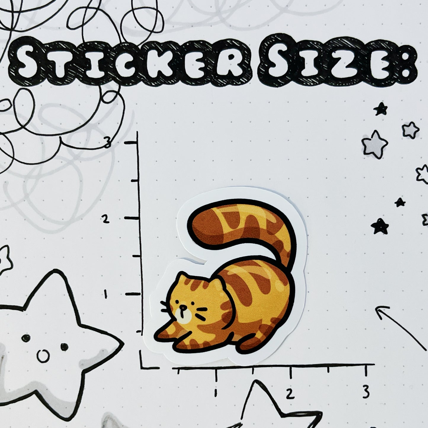 Vinyl Sticker - Mister Tabby