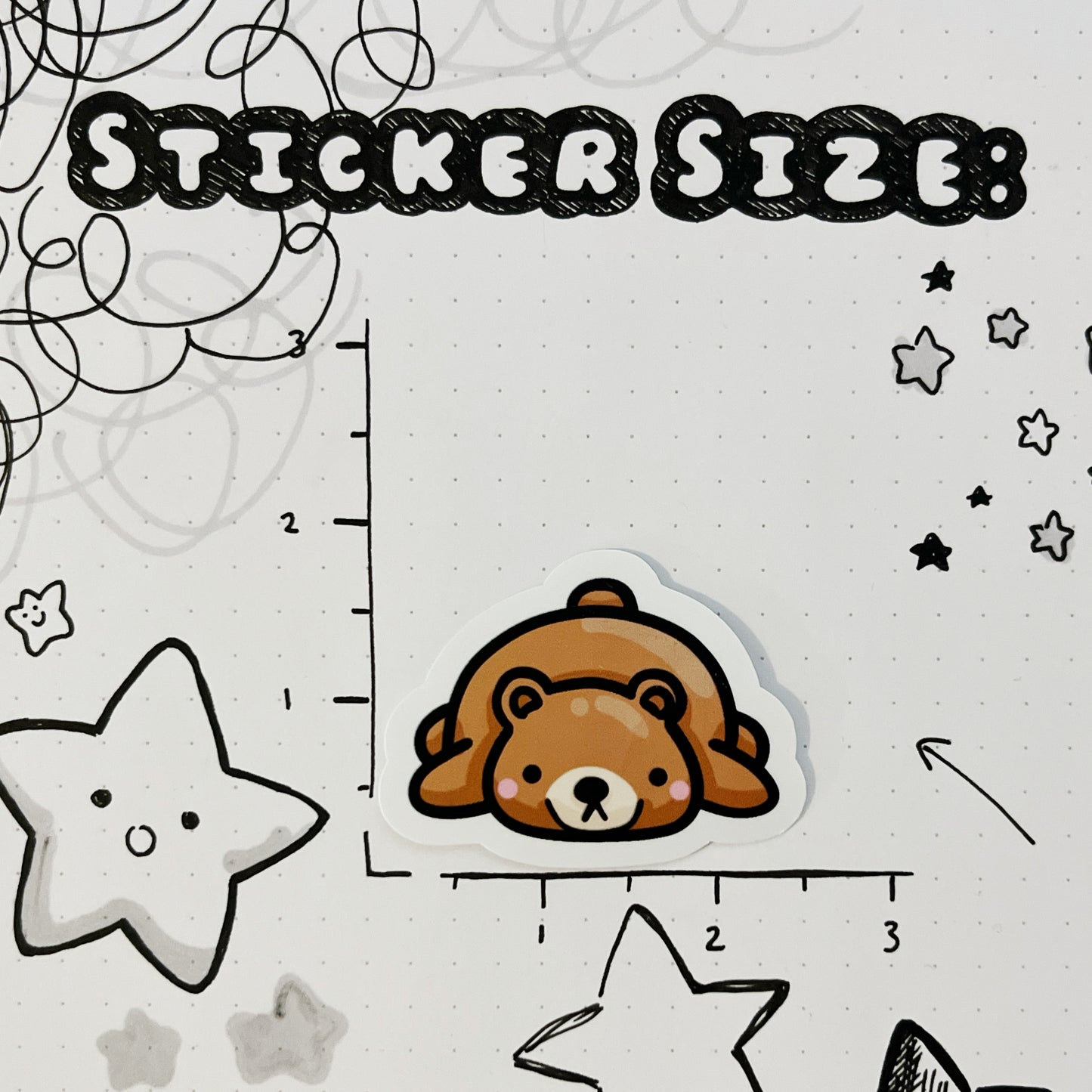 Vinyl Sticker - Honey Bear