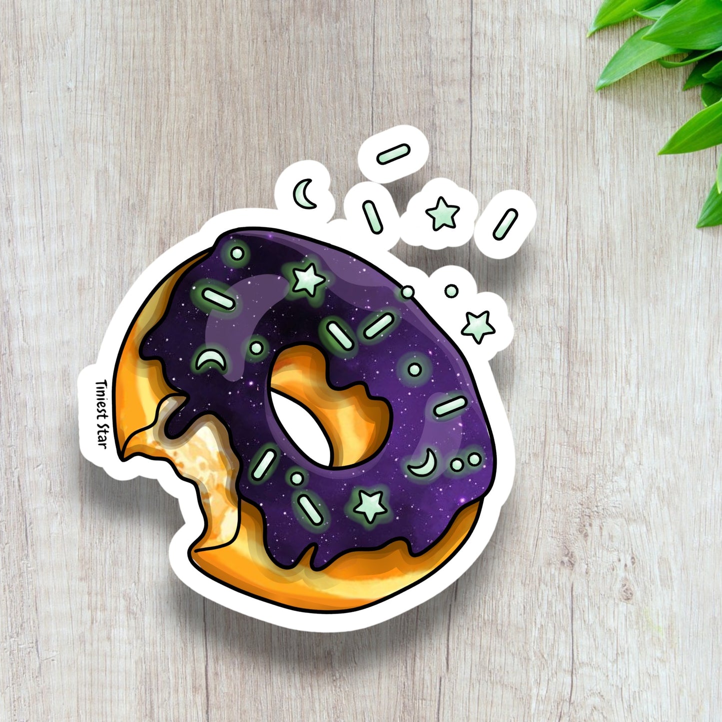 Vinyl Sticker - Galaxy Donut