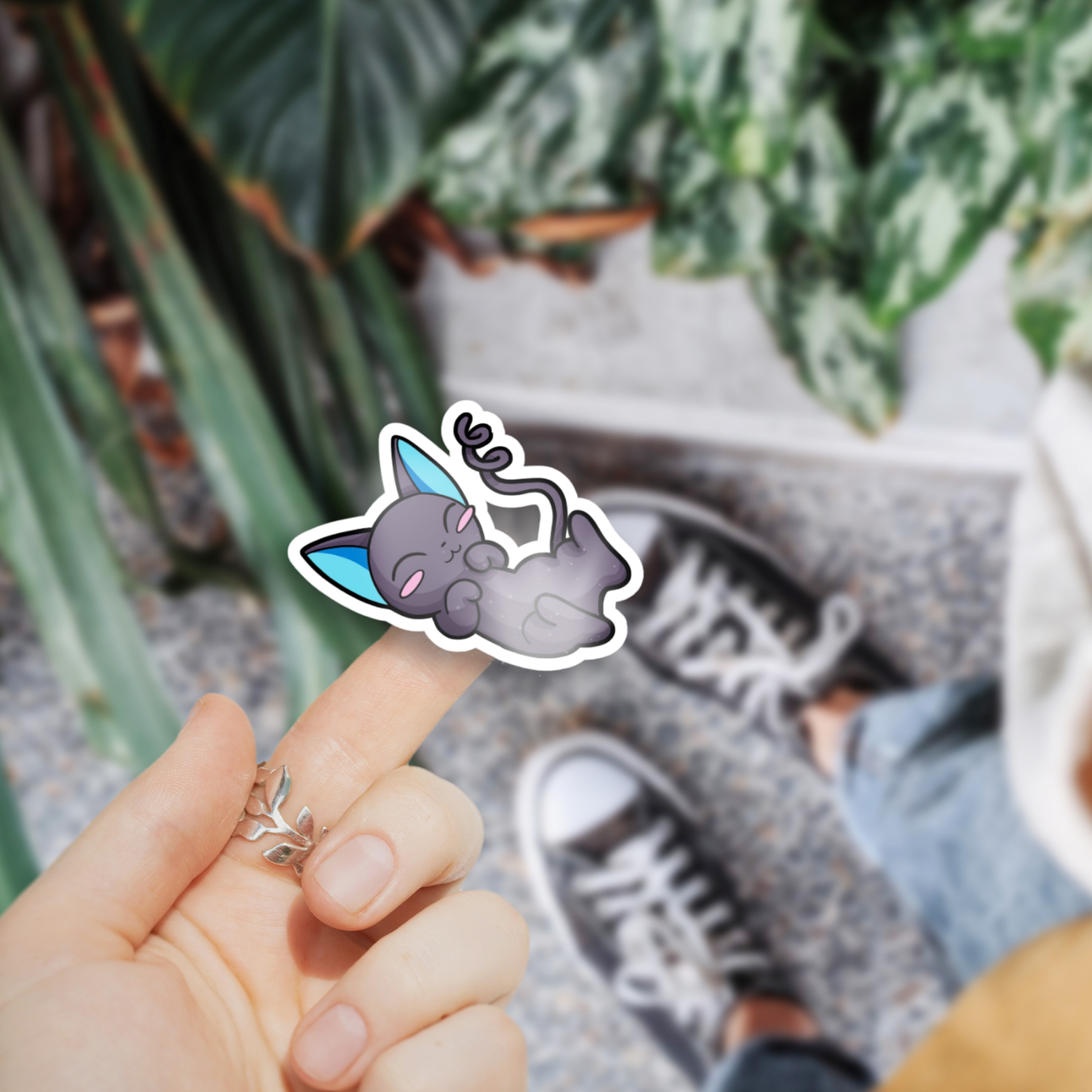 Vinyl Sticker - Spinel Happy