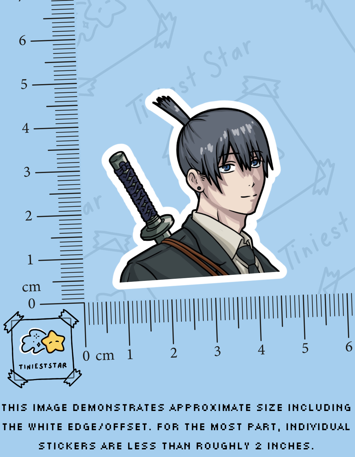 Vinyl Sticker - Aki