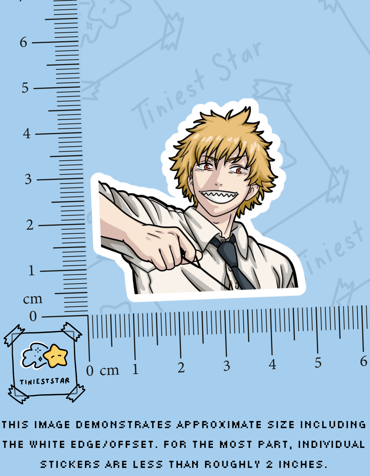 Vinyl Sticker - Denji