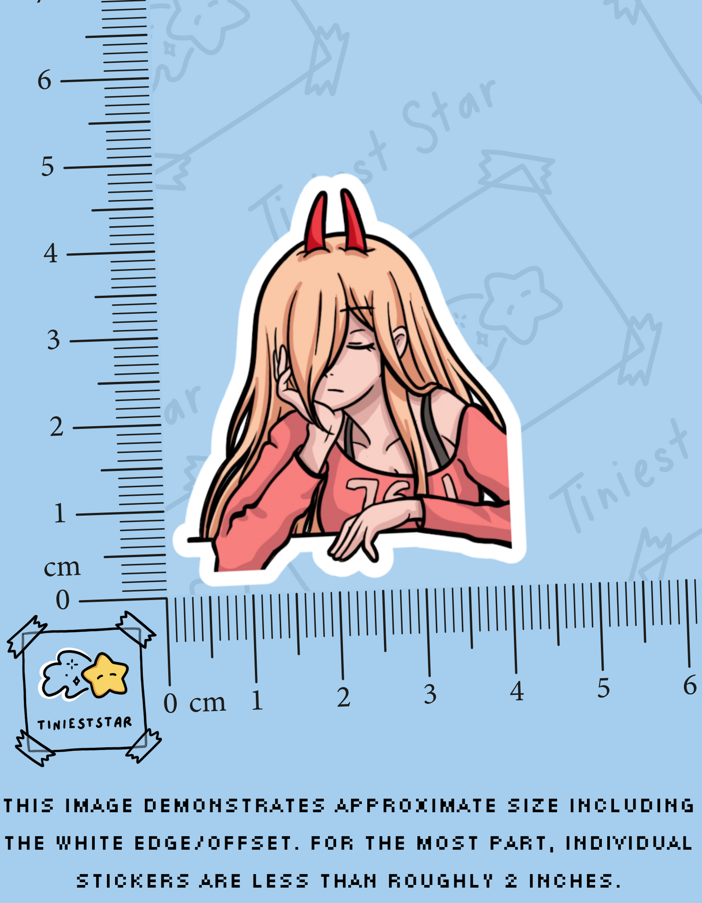 Vinyl Sticker - Power (calm)