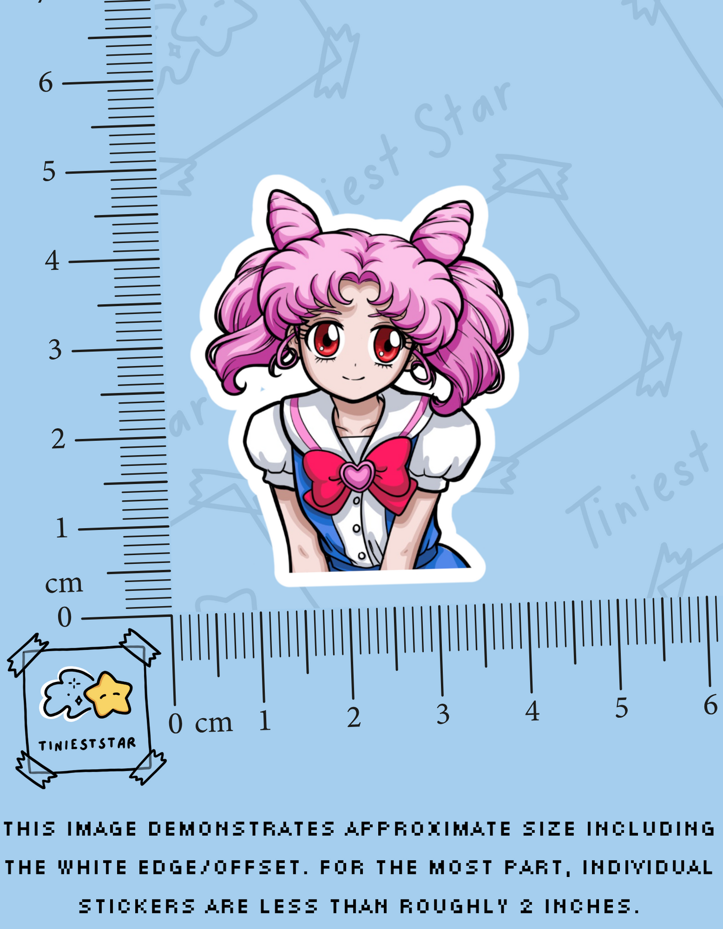 Vinyl Sticker - Chibi Usa