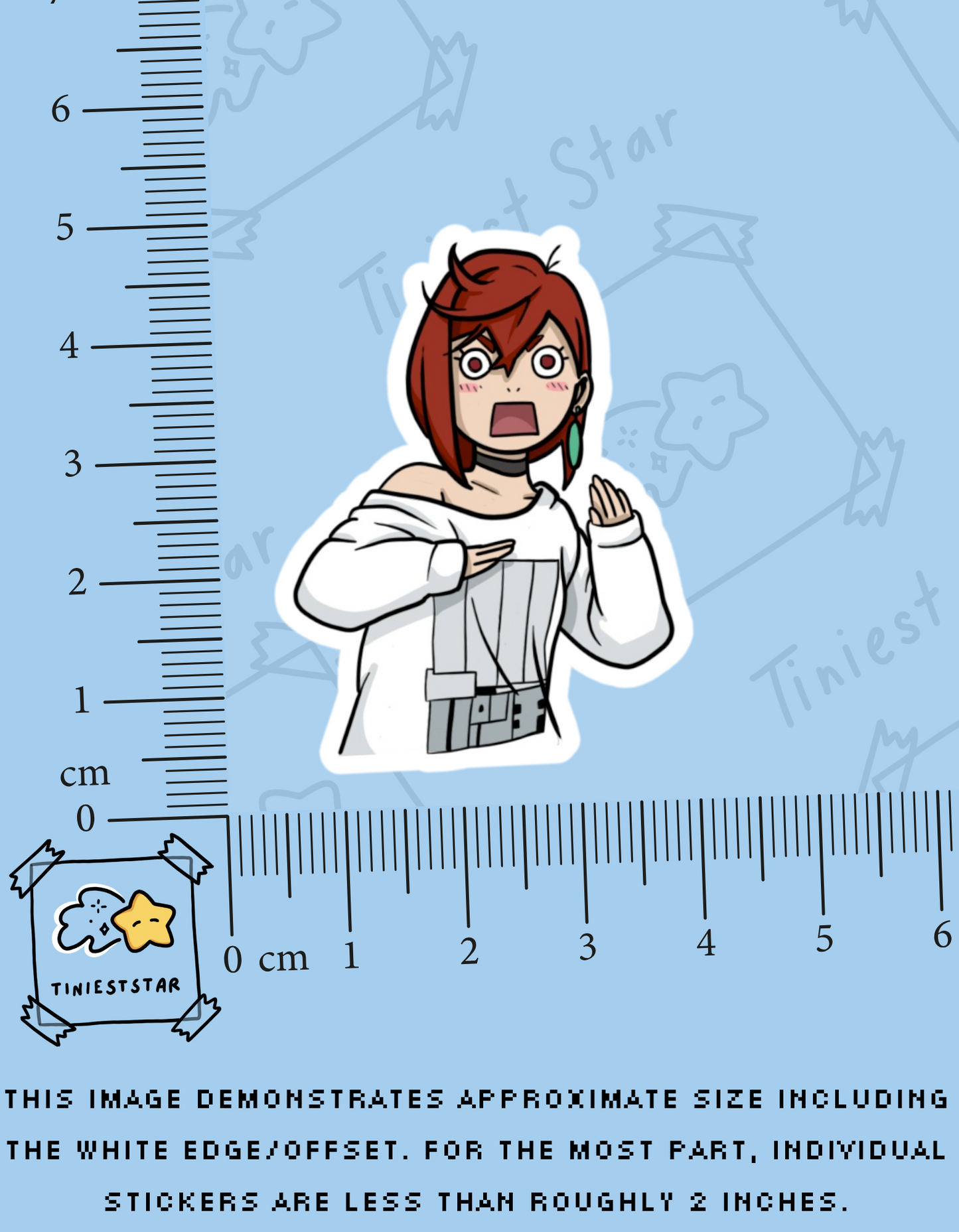 Vinyl Sticker - Momo