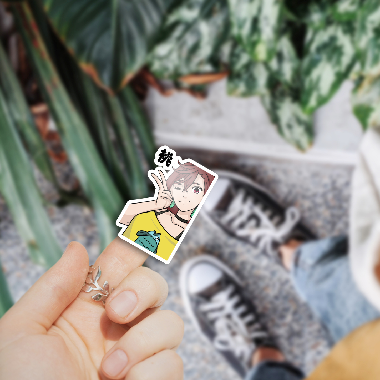Vinyl Sticker - Momo (Peace)