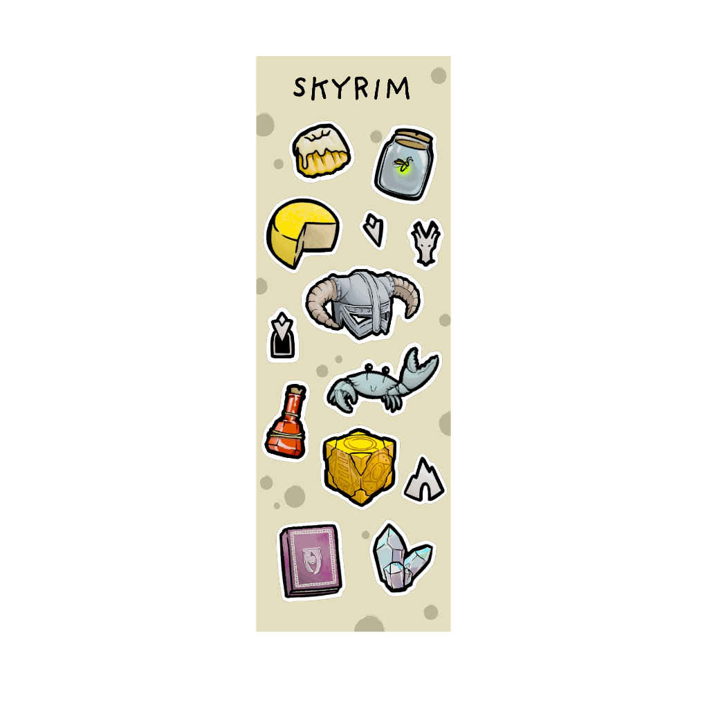 Vinyl Sticker Sheets (Multiple Designs/Options)