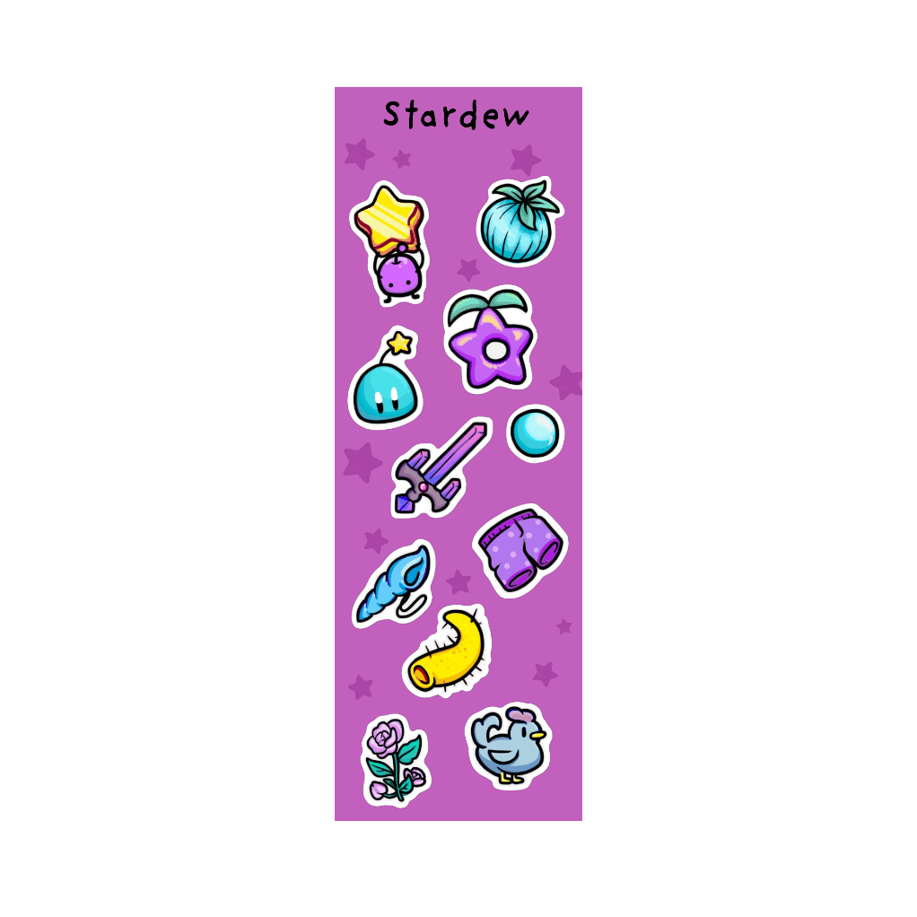 Vinyl Sticker Sheets (Multiple Designs/Options)