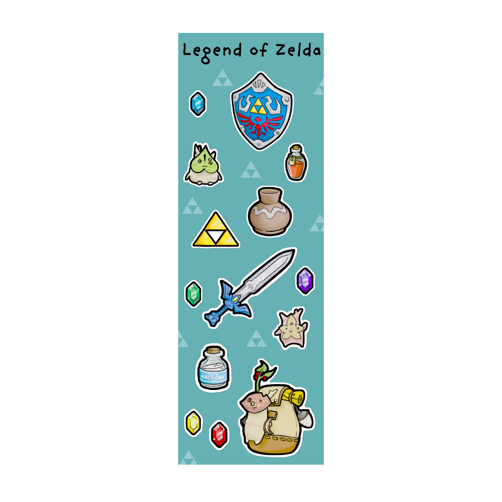 Vinyl Sticker Sheets (Multiple Designs/Options)