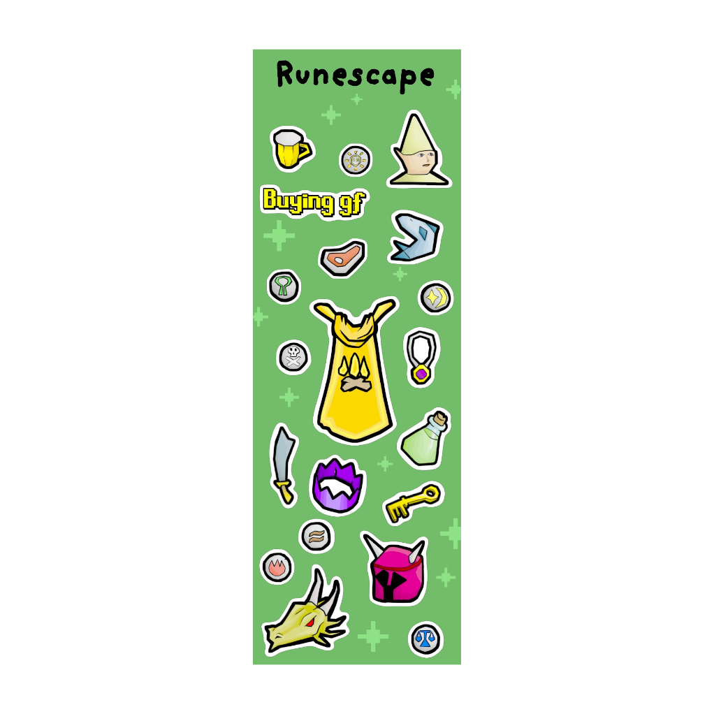 Vinyl Sticker Sheets (Multiple Designs/Options)