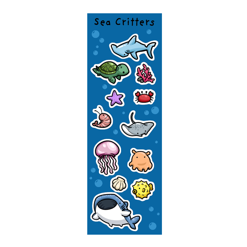 Vinyl Sticker Sheets (Multiple Designs/Options)
