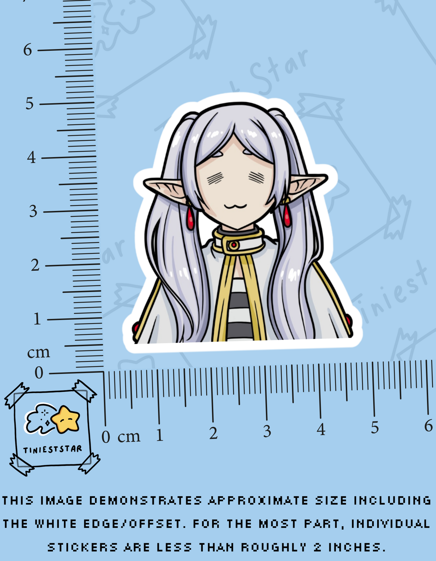 Vinyl Sticker - Frieren (Smug)