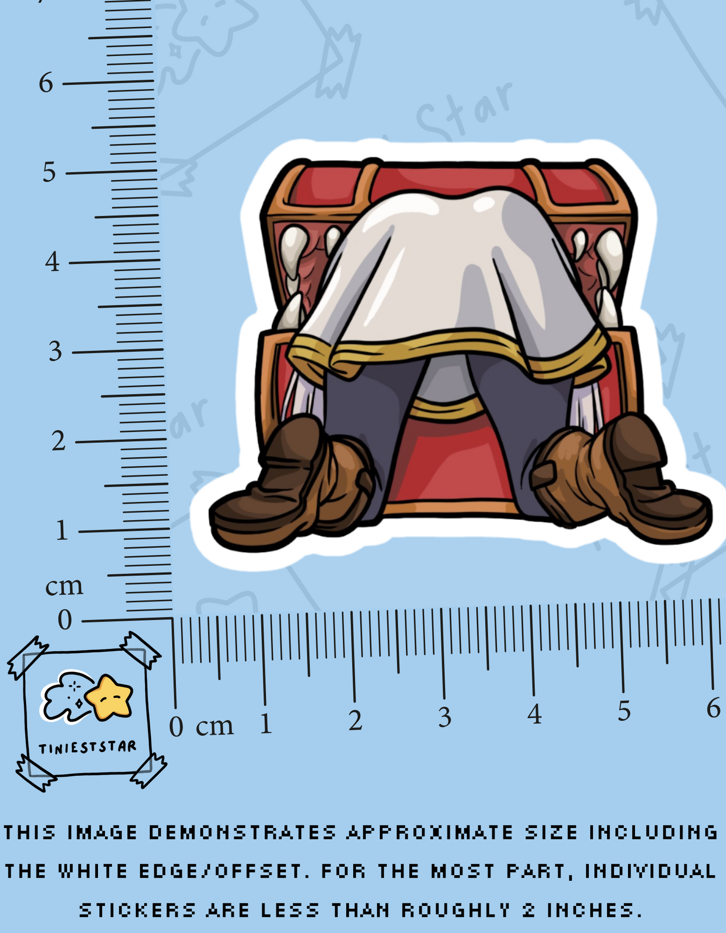 Vinyl Sticker - Trapped