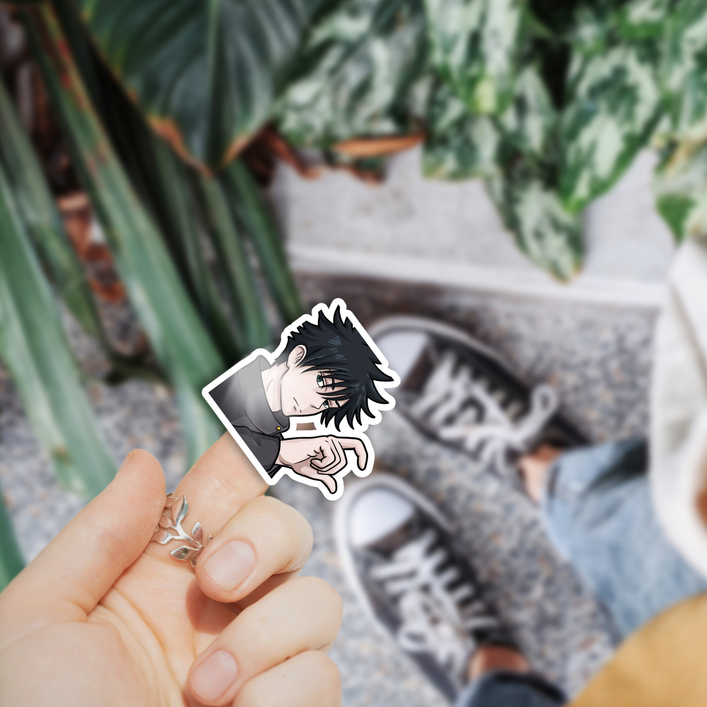 Vinyl Sticker - Megumi (Heart)