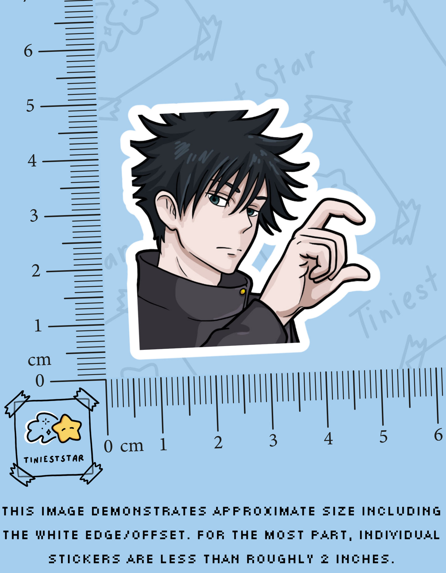 Vinyl Sticker - Megumi (Heart)