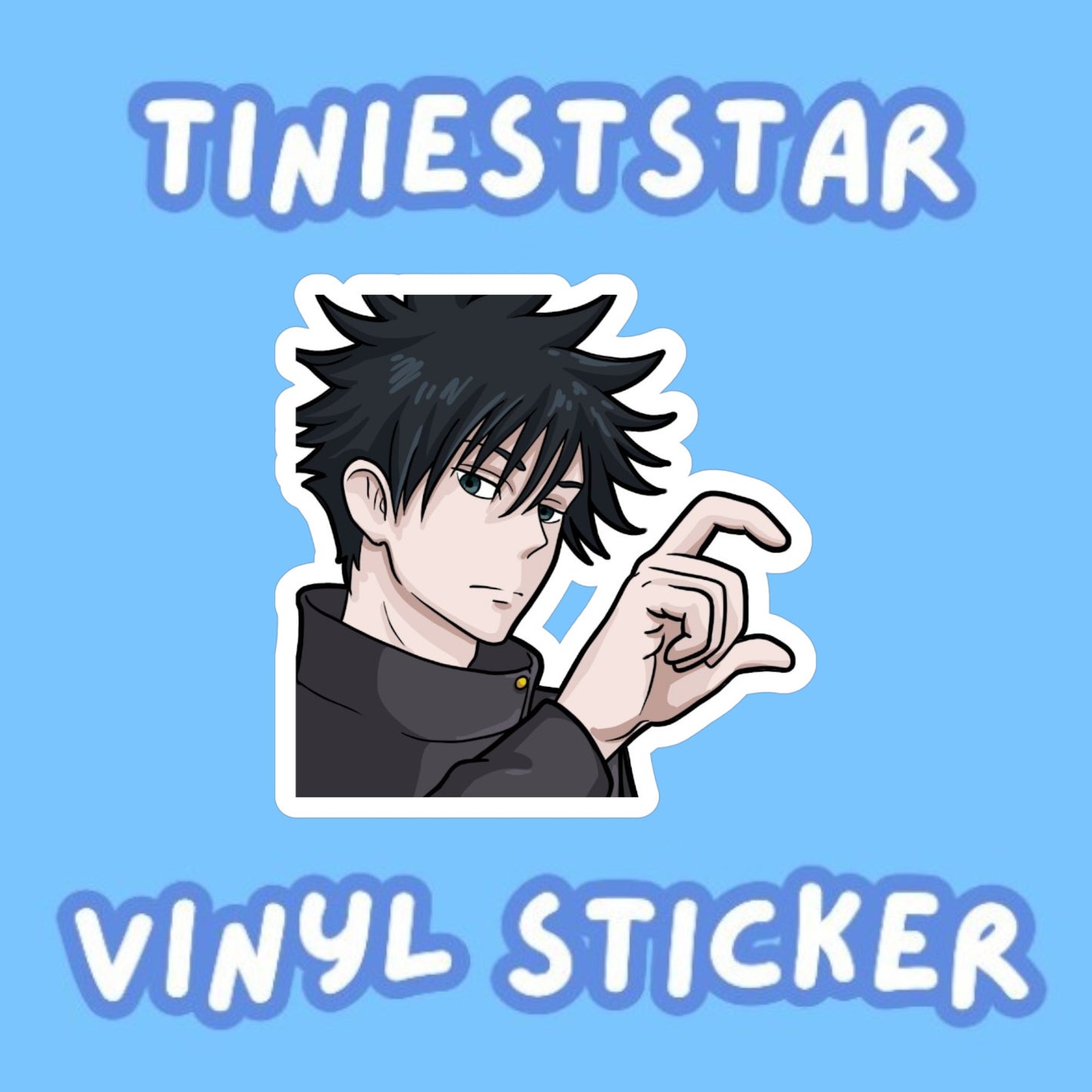 Vinyl Sticker - Megumi (Heart)