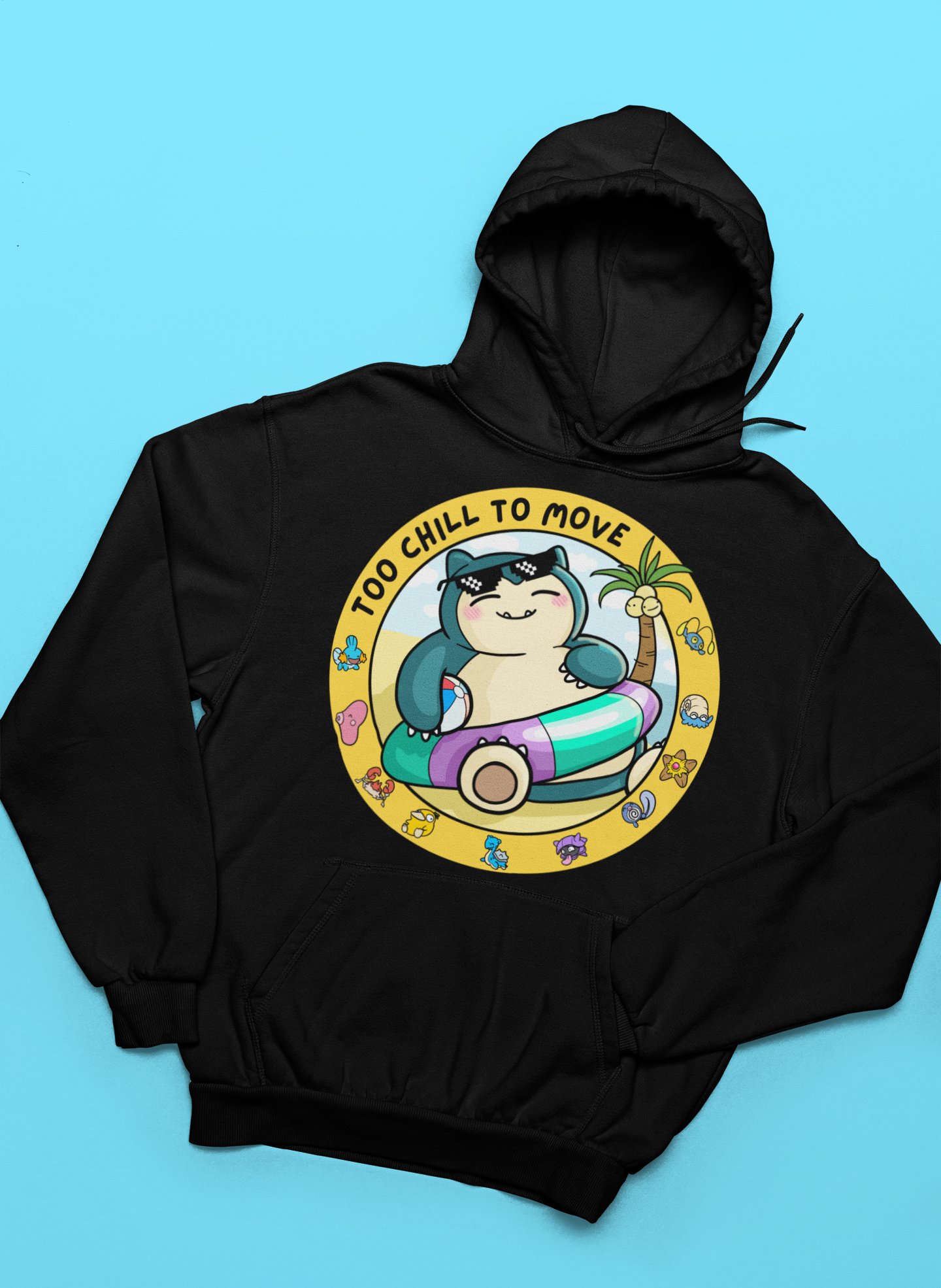 Hoodie - Unisex Too Chill To Move