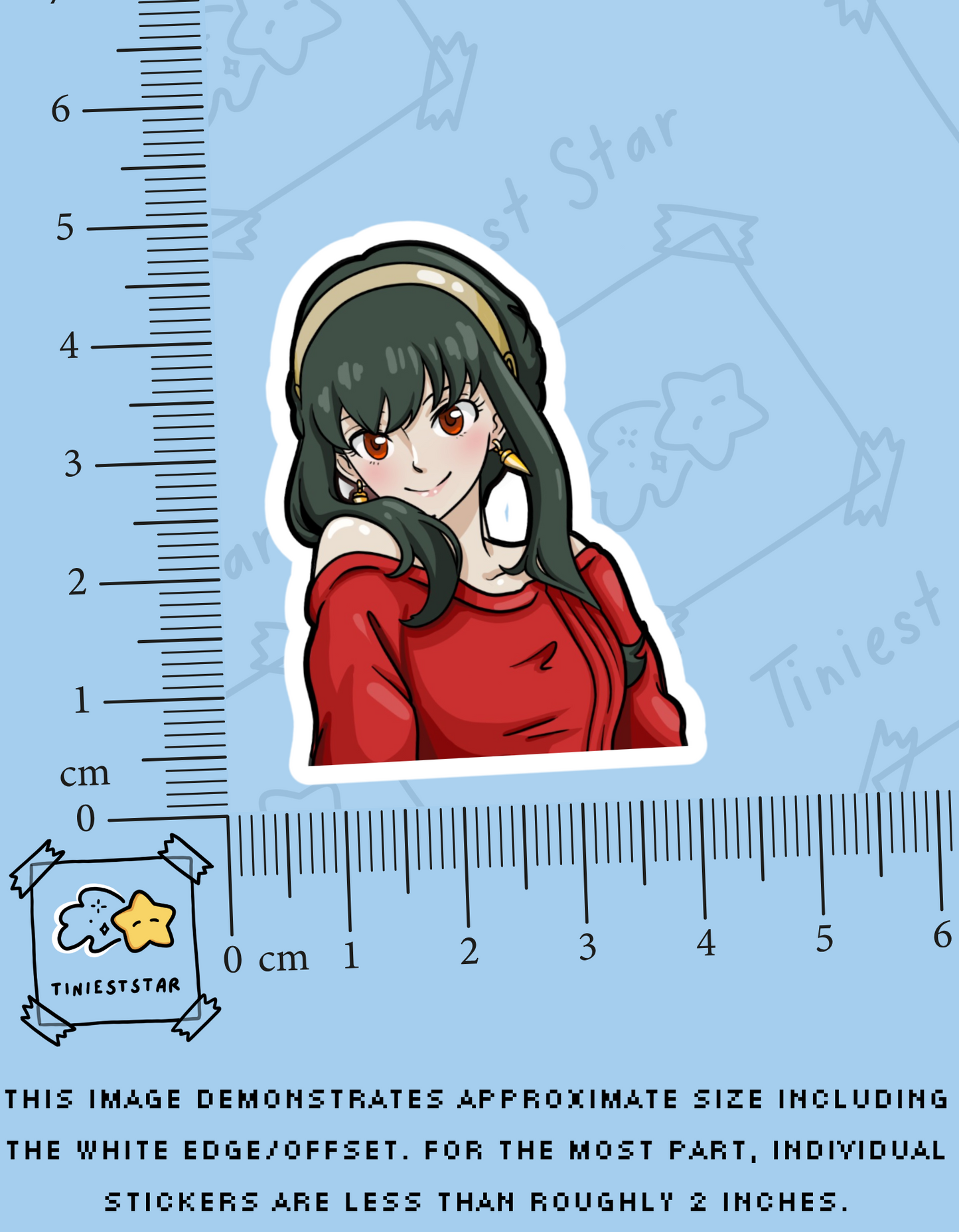 Vinyl Sticker - Yor (Casual)