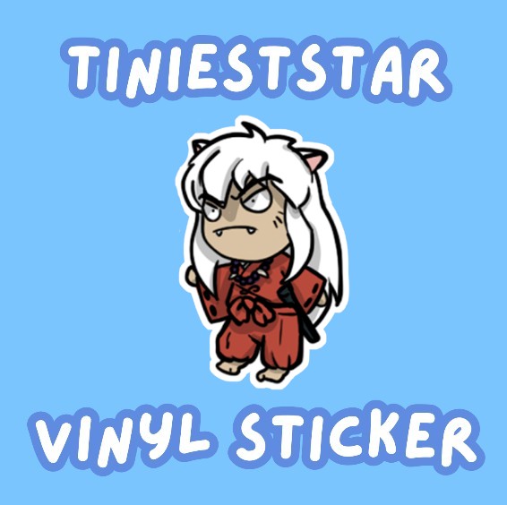 Vinyl Sticker - Inuyasha Shikigami