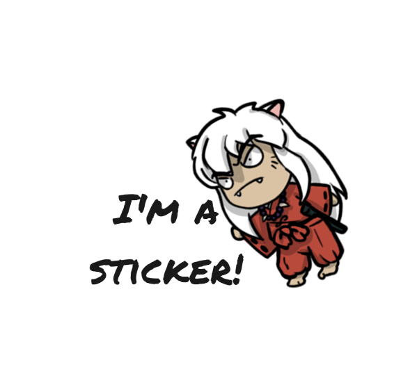 Vinyl Sticker - Inuyasha Shikigami