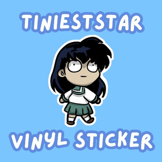 Vinyl Sticker - Kagome Shikigami