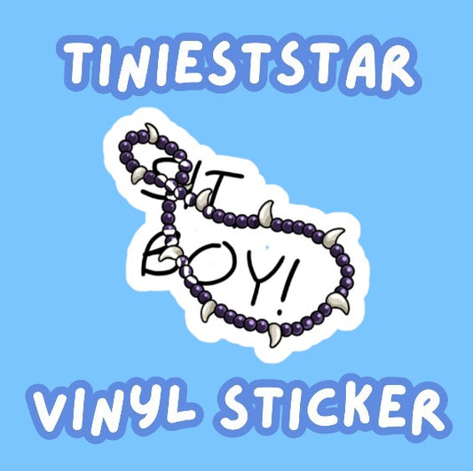 Vinyl Sticker - Sit Boy!