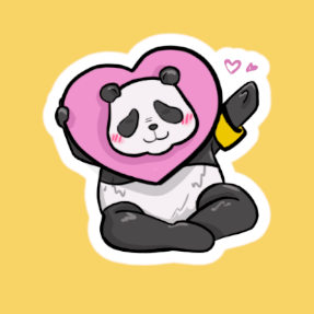 Sticker - Panda Kun