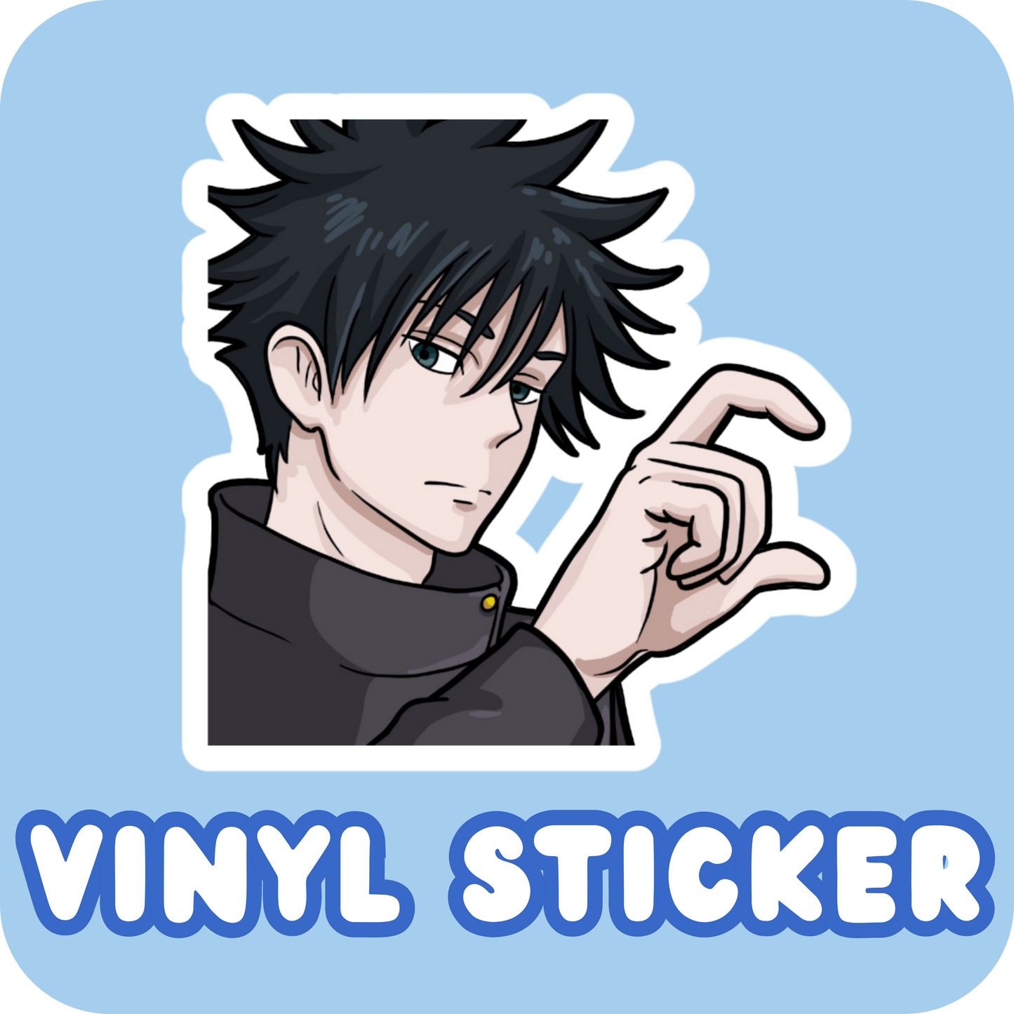 Vinyl Sticker - Megumi (Heart)