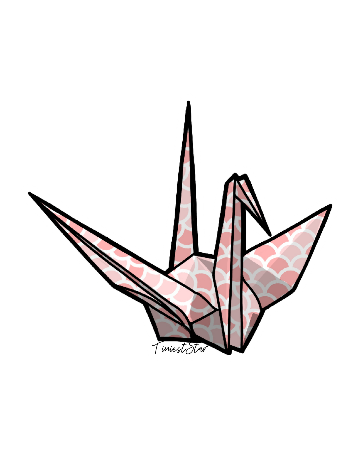 Sticker - Origami Crane