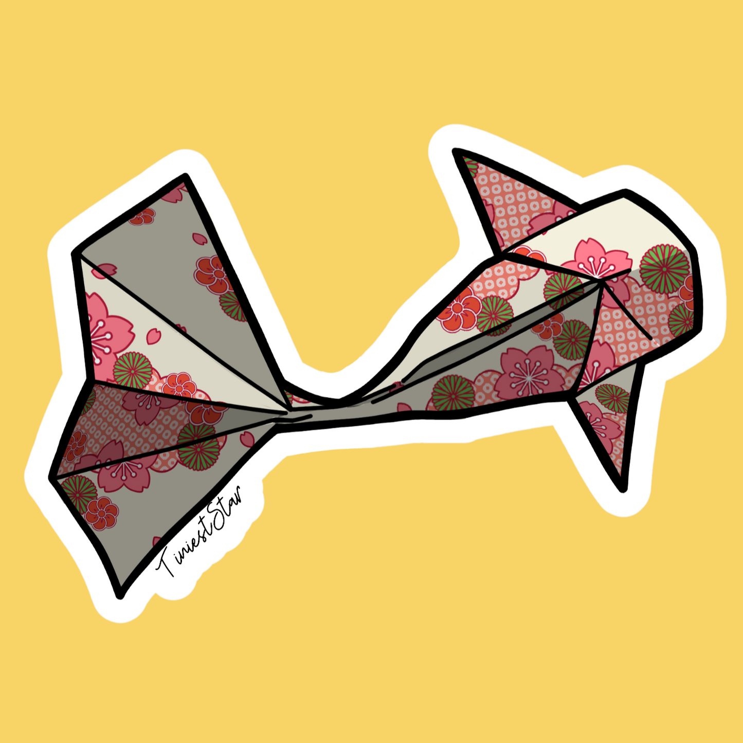 Sticker - Origami Koi