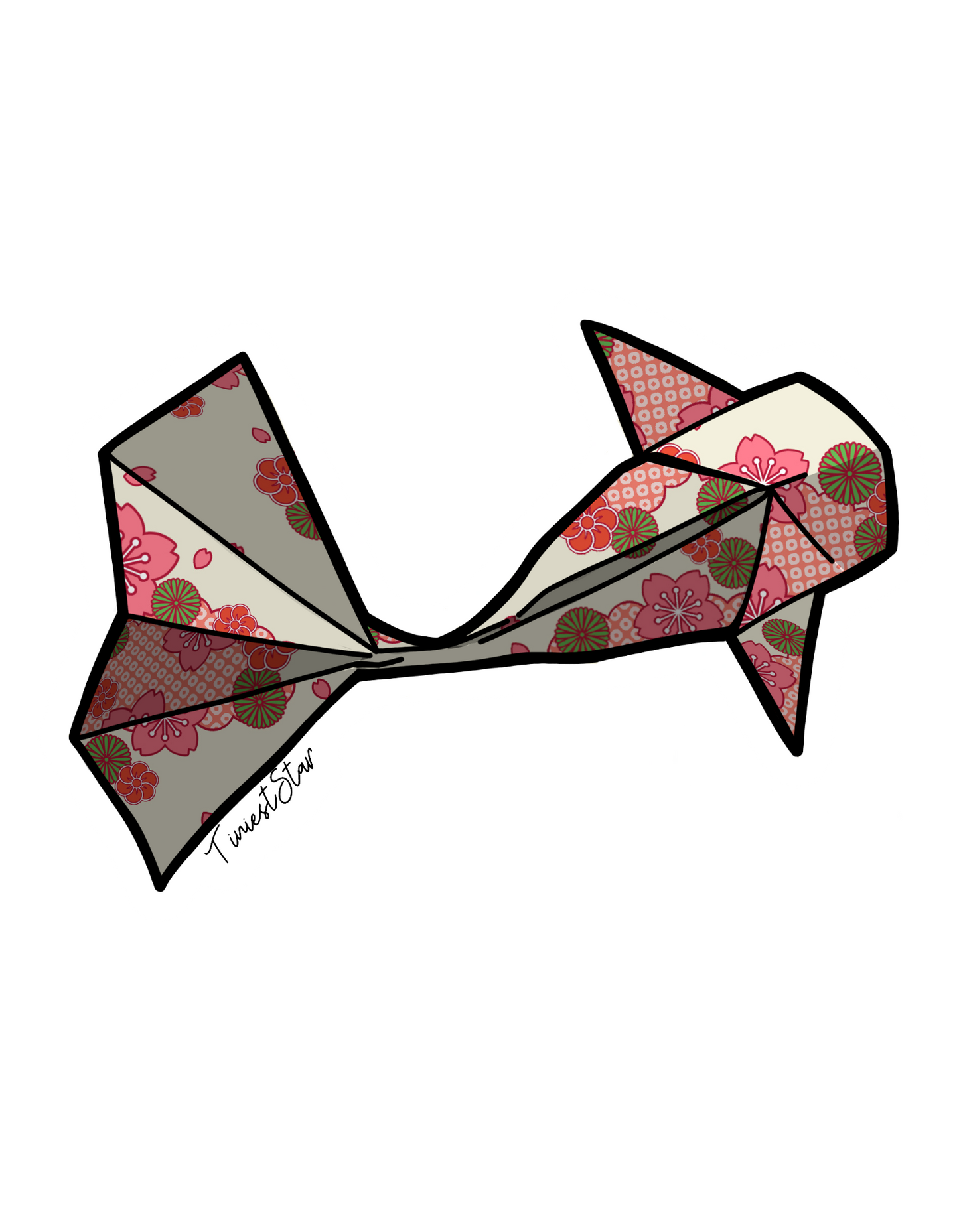 Sticker - Origami Koi