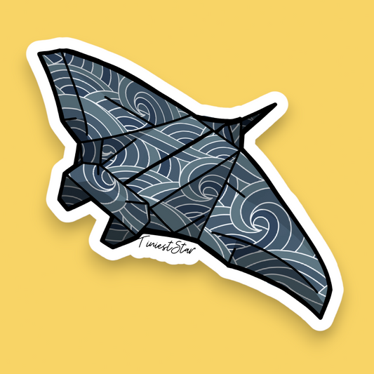 Sticker - Origami Manta