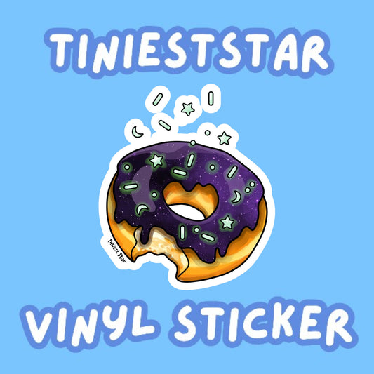 Vinyl Sticker - Galaxy Donut