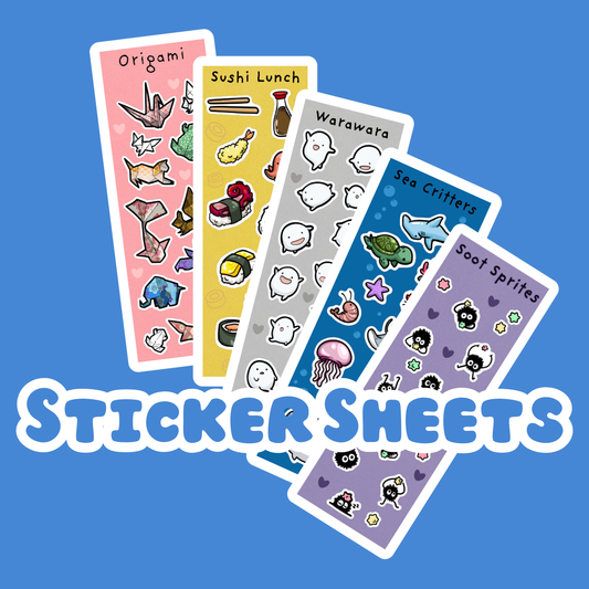 Vinyl Sticker Sheets (Multiple Designs/Options)