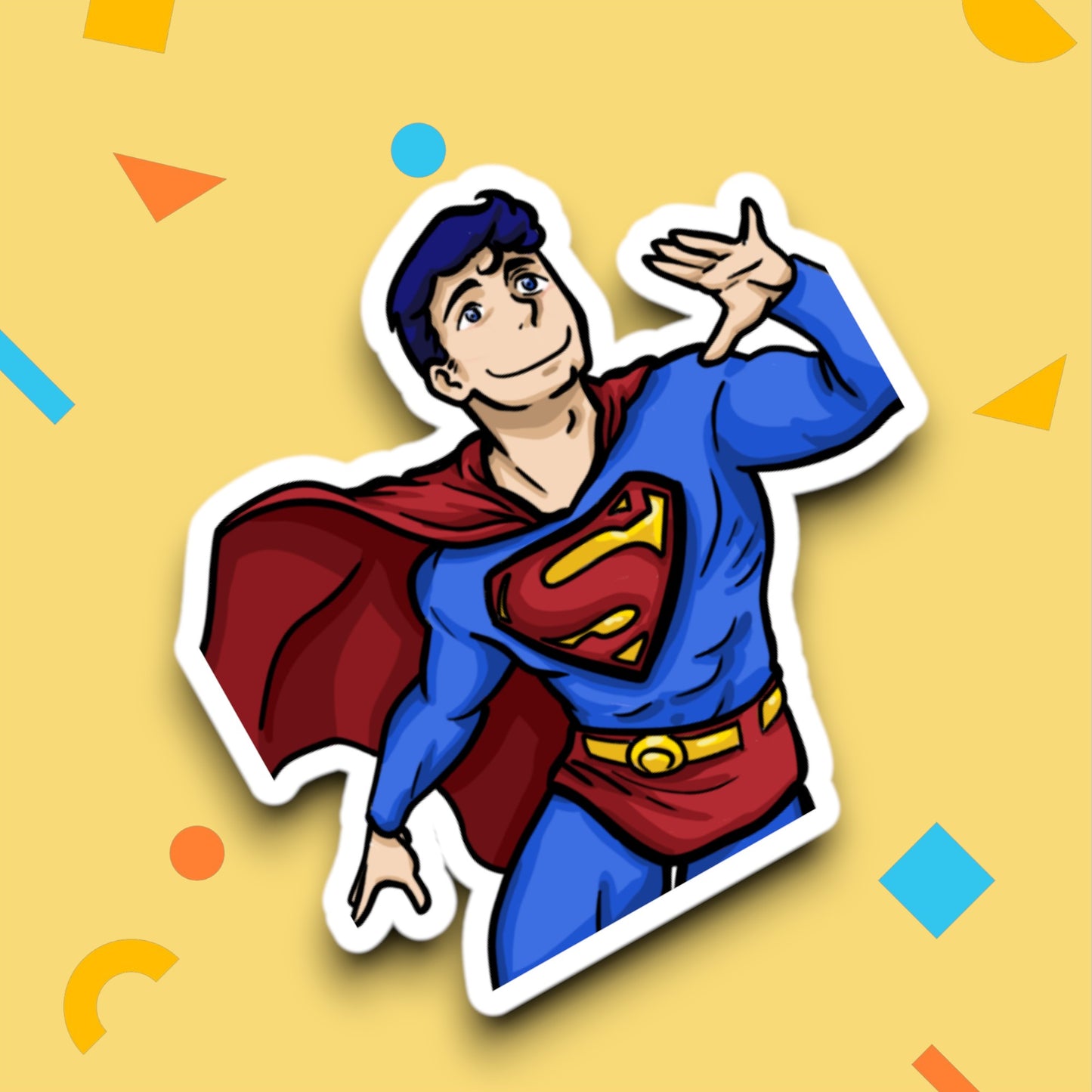 Vinyl Sticker - Super Happy Guy