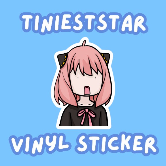 Vinyl Sticker - Shook Anya