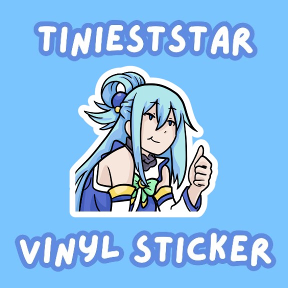 Vinyl Sticker - Useless Aqua