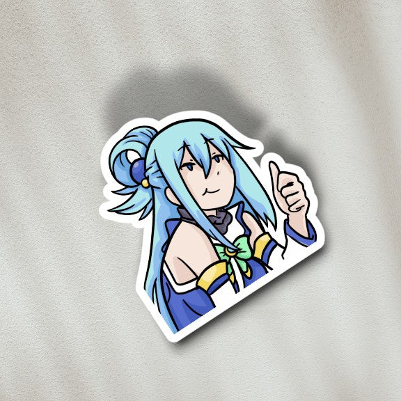 Vinyl Sticker - Useless Aqua