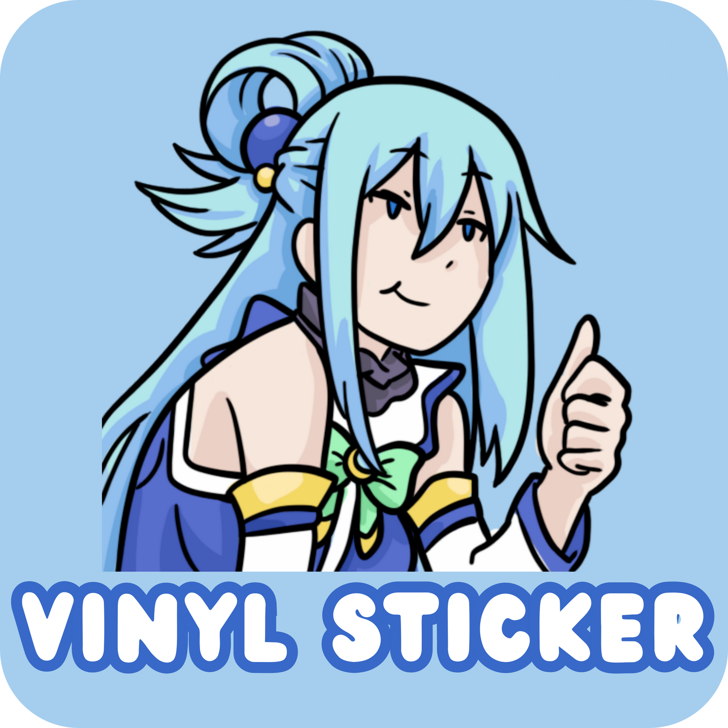 Vinyl Sticker - Useless Aqua